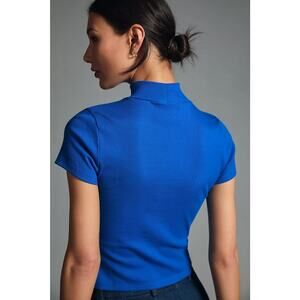 The Blair Baby Tee by Maeve: Mock-Neck Edition